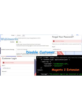 Magento 2 Disable Customer