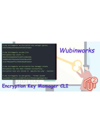 Wubinworks Magento 2 Encryption Key Manager CLI