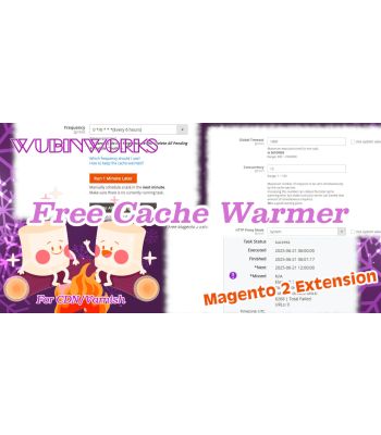 Magento 2 Free Sitemap Based Cache Warmer Extension