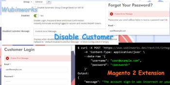 Magento 2 Disable Customer